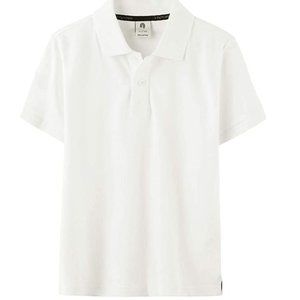 LAPASA Kid's 100% Cotton Polo Shirt Unisex